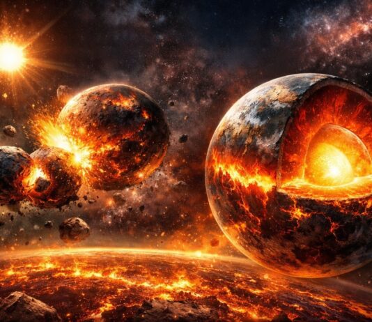 Kronika Vesmíru (9) – Akrece Země, diferenciace a magma oceán