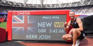 Historický světový rekord 3:42.66 Joshe Kerra na míli v Londýně 2026