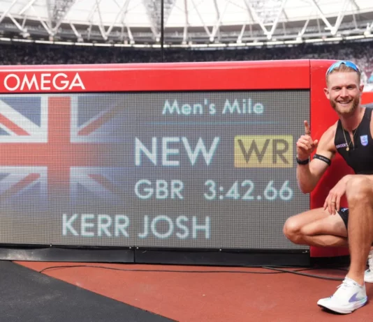 Historický světový rekord 3:42.66 Joshe Kerra na míli v Londýně 2026